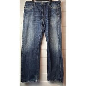 Levis 505 Straight Fit Denim‎ Jeans Mens 40X32